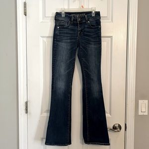 All three sizes 0- one Garage denim Jean- One hollister Jean- One American eagle